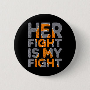 Badge Rond 5 Cm La lutte est mon combat soutien de la sclérose en
