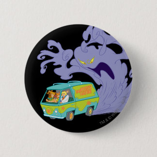 Badge Rond 5 Cm La machine mystérieuse s'évade