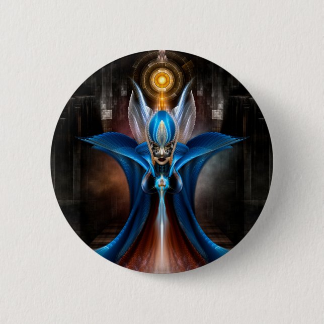 Badge Rond 5 Cm La Majesté D'Arsencia (Devant)