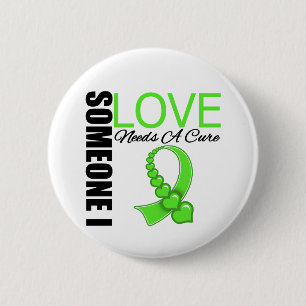 Badge Rond 5 Cm La maladie de Lyme quelqu'un amour d'I a besoin