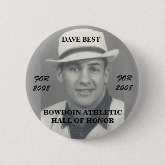 Badge Rond 5 Cm La meilleure 4 Bowdoin université Hall sportif de