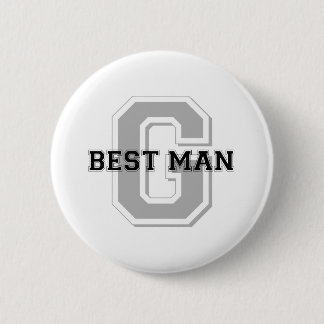 Badge Rond 5 Cm La meilleure acclamation de marié d'homme