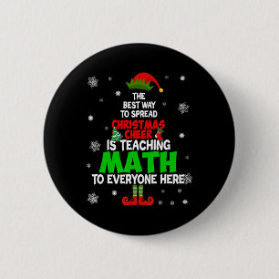 Badge Rond 5 Cm La Meilleure Façon De Diffuser La Fête De Noël Est