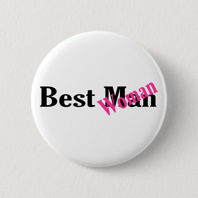 Badge Rond 5 Cm La meilleure femme (Devant)