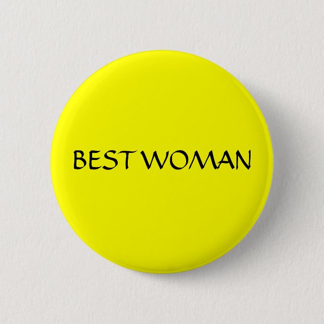 Badge Rond 5 Cm La MEILLEURE FEMME - bouton (Devant)