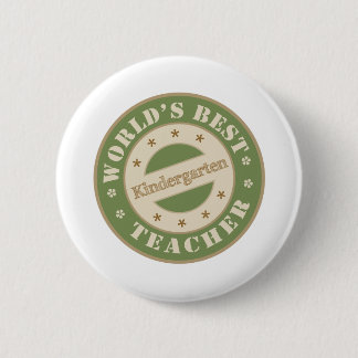 Badge Rond 5 Cm La meilleure institutrice gardienne des mondes