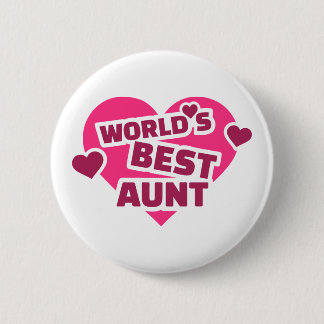 Badge Rond 5 Cm La meilleure tante du monde