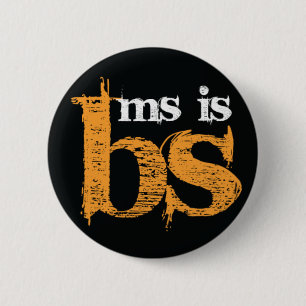 Badge Rond 5 Cm La milliseconde est les BS