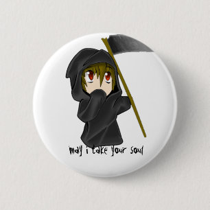 Badge Rond 5 Cm la mort