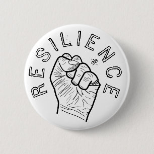Badge Rond 5 Cm La motivation de la résilience