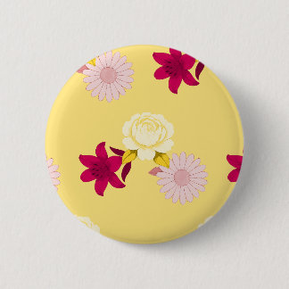 Badge Rond 5 Cm La nature rencontre le style