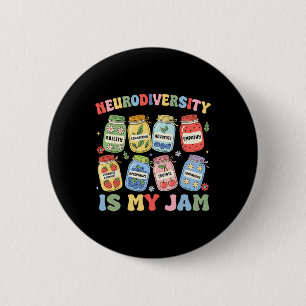 Badge Rond 5 Cm La Neurodiversité Est Ma Passion Spécial Inclusion