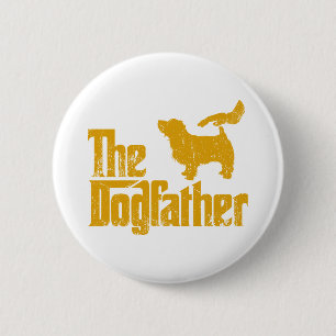 Badge Rond 5 Cm La Norfolk Terrier