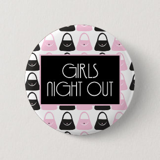 Badge Rond 5 Cm La nuit de filles pince