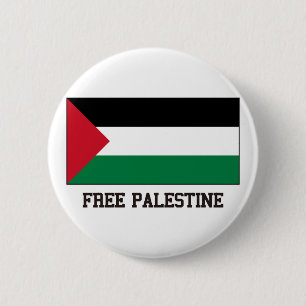 Badge Rond 5 Cm La Palestine libre