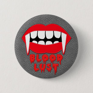 Badge Rond 5 Cm La partie de vampire de Halloween traite le bouton