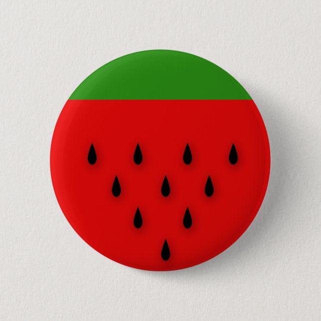 Badge Rond 5 Cm La pastèque ! (Devant)
