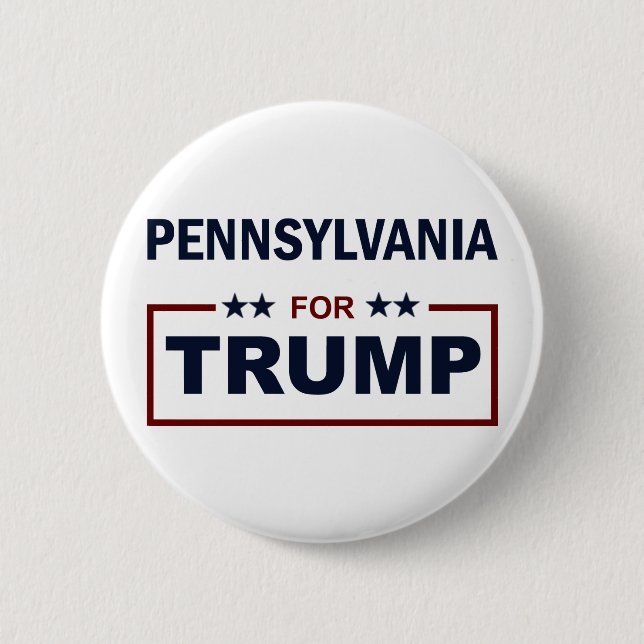 Badge Rond 5 Cm La Pennsylvanie pour l'atout (Devant)