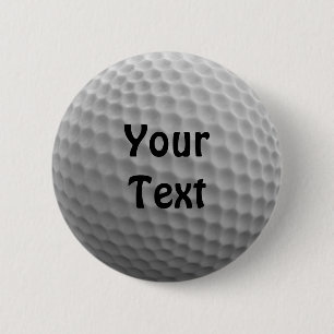 Badge Rond 5 Cm La Personnaliser de la balle de golf personnalise