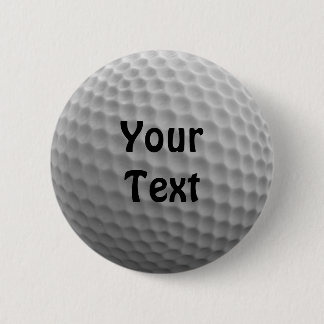 Badge Rond 5 Cm La Personnaliser de la balle de golf personnalise 