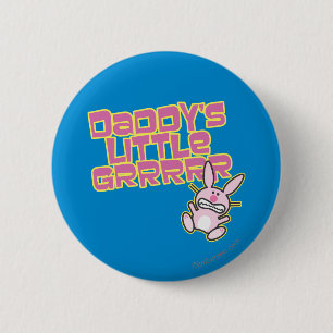 Badge Rond 5 Cm La petite fille du papa