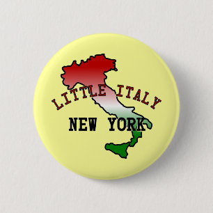 Badge Rond 5 Cm La peu d'Italie New York