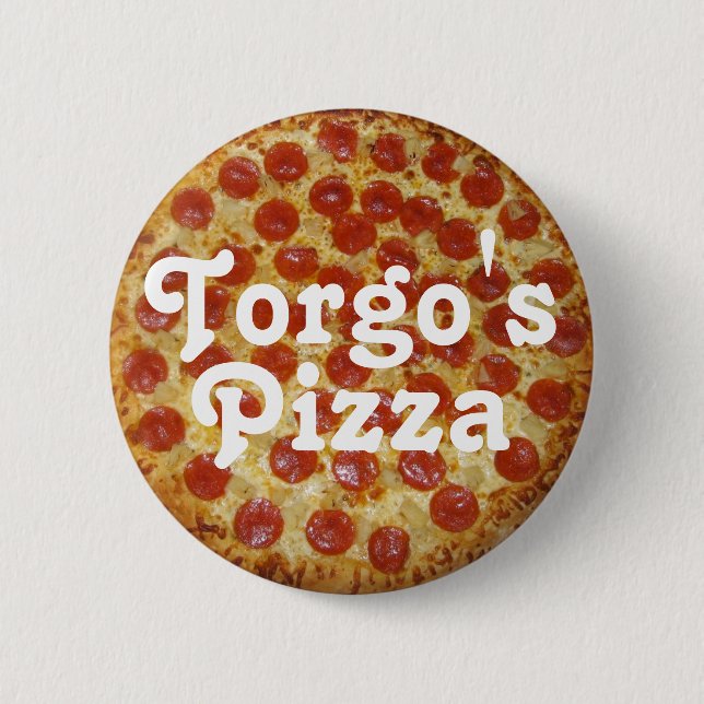 Badge Rond 5 Cm La pizza de Torgo (Devant)