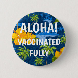 Badge Rond 5 Cm La plage de Lumahai est interdite Hawaii Aloha Vac