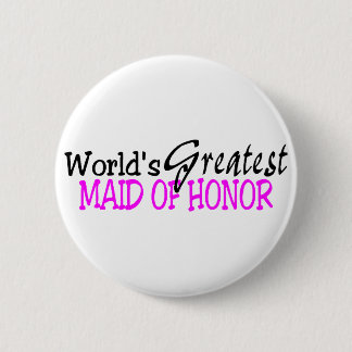 Badge Rond 5 Cm La plus grande domestique des mondes de l'honneur