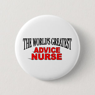 Badge Rond 5 Cm La plus grande infirmière du conseil du monde
