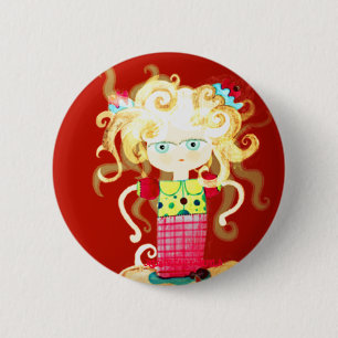 Badge Rond 5 Cm La princesse tutu aime le royaume déplaisant du c
