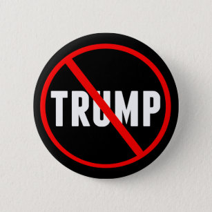 Badge Rond 5 Cm La résistance anti-Trump