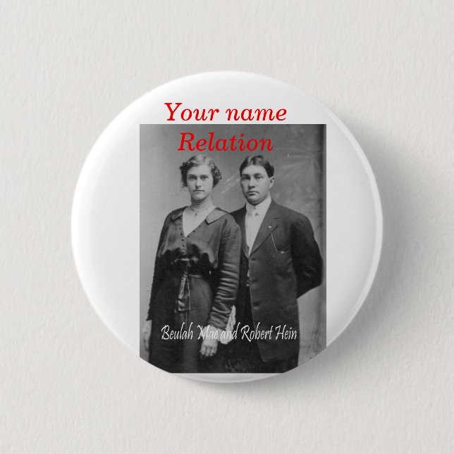 Badge Rond 5 Cm La Réunion de Hein (Devant)