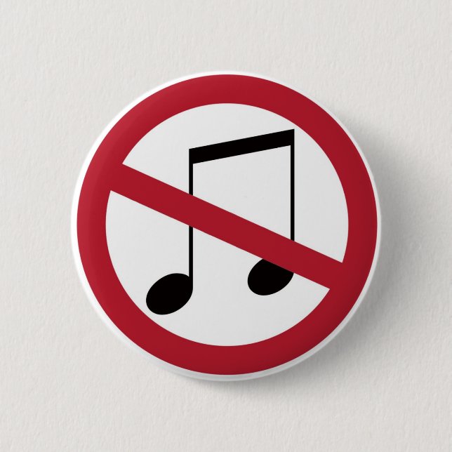 Badge Rond 5 Cm La roche crue de Showbread tue le symbole (Devant)