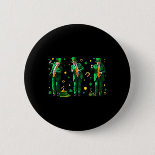 Badge Rond 5 Cm La Saint Patrick de Trump