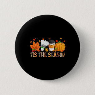 Badge Rond 5 Cm La saison Leopard Citrouille Badminton Halloween F