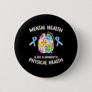 Badge Rond 5 Cm La Santé Est Tout Aussi Importante Que La Santé Ph
