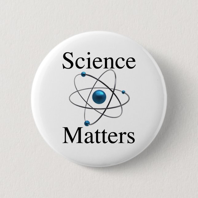 Badge Rond 5 Cm La science, ça compte (Devant)
