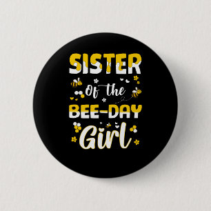 Badge Rond 5 Cm la soeur du jour des abeilles