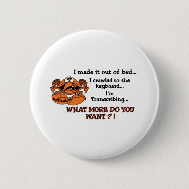 Badge Rond 5 Cm La TA désagréable (Devant)