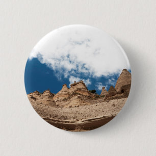 Badge Rond 5 Cm La tente bascule des montagnes Nouveau Mexique