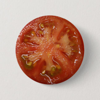 Badge Rond 5 Cm La tomate parfaite de tranche