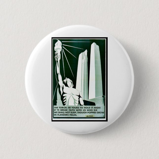 Badge Rond 5 Cm La torche (Devant)
