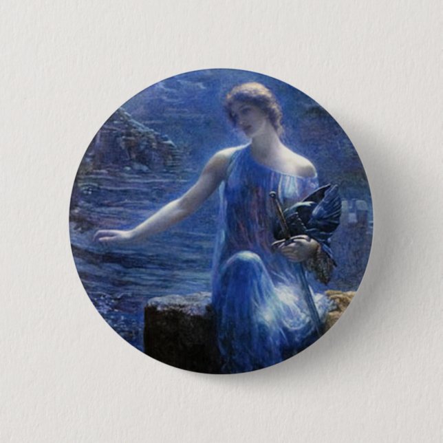 Badge Rond 5 Cm La veillée des Valkyries (Devant)