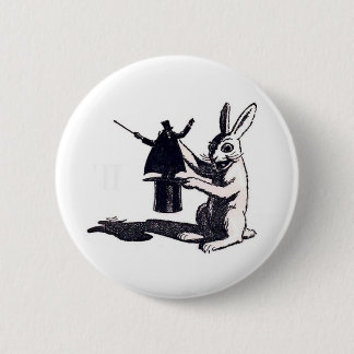 Badge Rond 5 Cm La vengeance du lapin