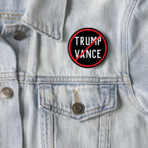 Badge Rond 5 Cm La victoire anti-Trump