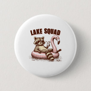Badge Rond 5 Cm La vie au bord du lac Mode lac Vibes du lac Bateau
