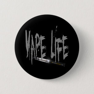 Badge Rond 5 Cm La vie de Vape !