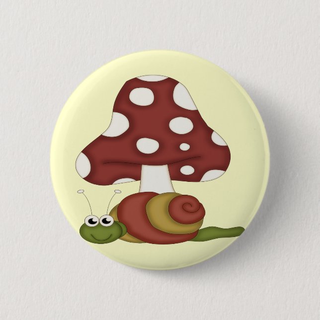 Badge Rond 5 Cm La vie d'escargots (Devant)