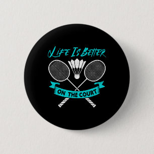 Badge Rond 5 Cm La Vie Est Mieux À La Cour Drôle Drôle